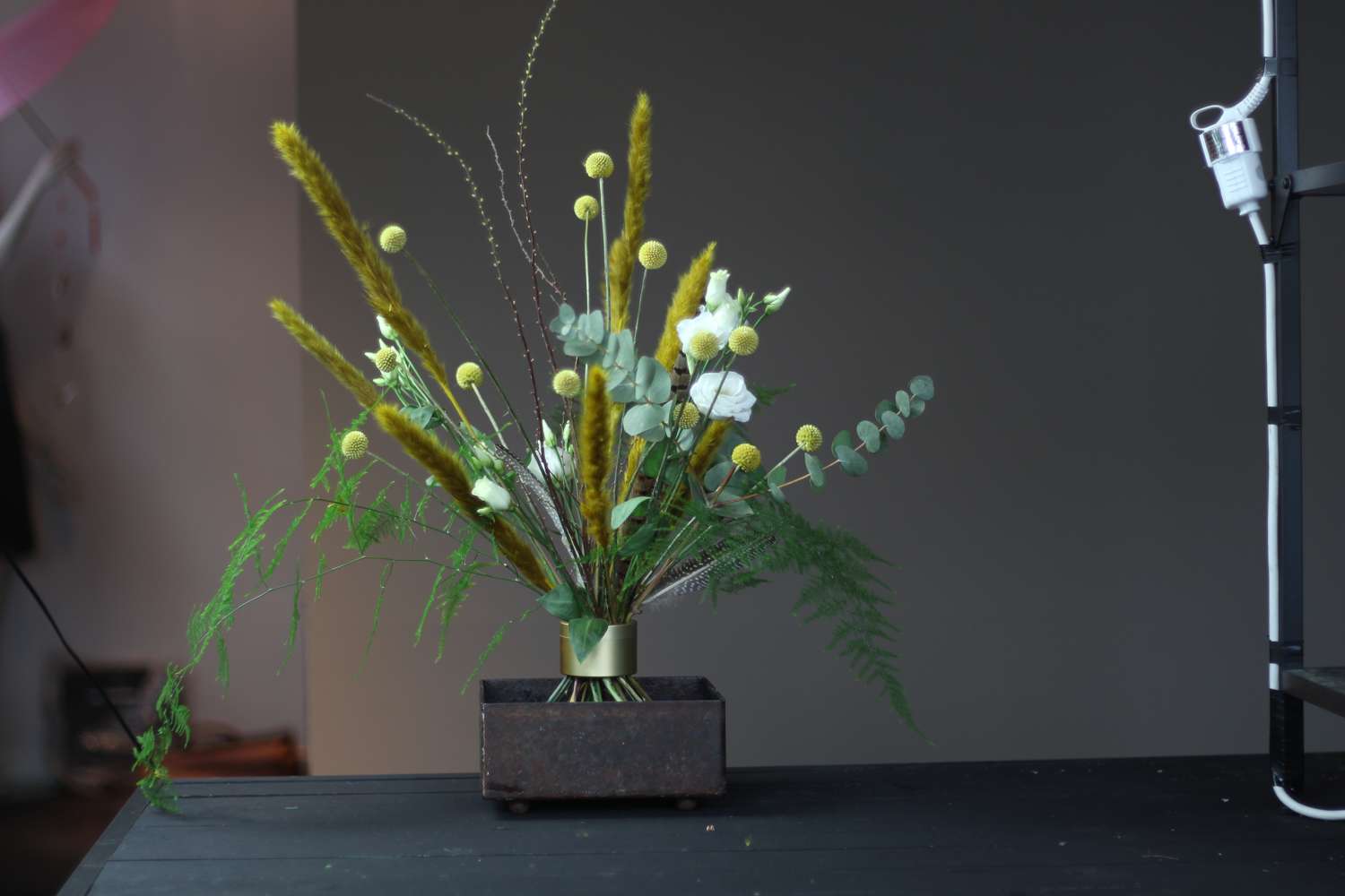 Bouquet Twister -kukkakimpputyökalu, champagne green
